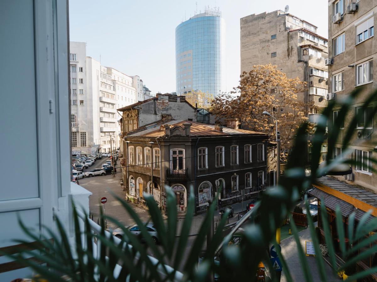 Lovely Vintage Double Studio In City Center Бухарест Екстер'єр фото