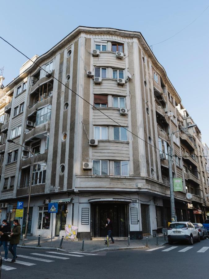 Lovely Vintage Double Studio In City Center Бухарест Екстер'єр фото